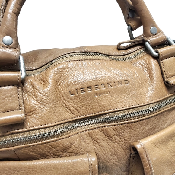 💥SOLD💥 LIEBESKIND Berlin Margo Botalato Leather Purse Handbag Hobo - Picture 2 of 15